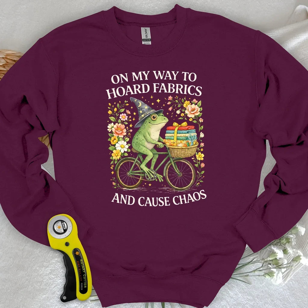 Way To Hoard Fabric Sweatshirt