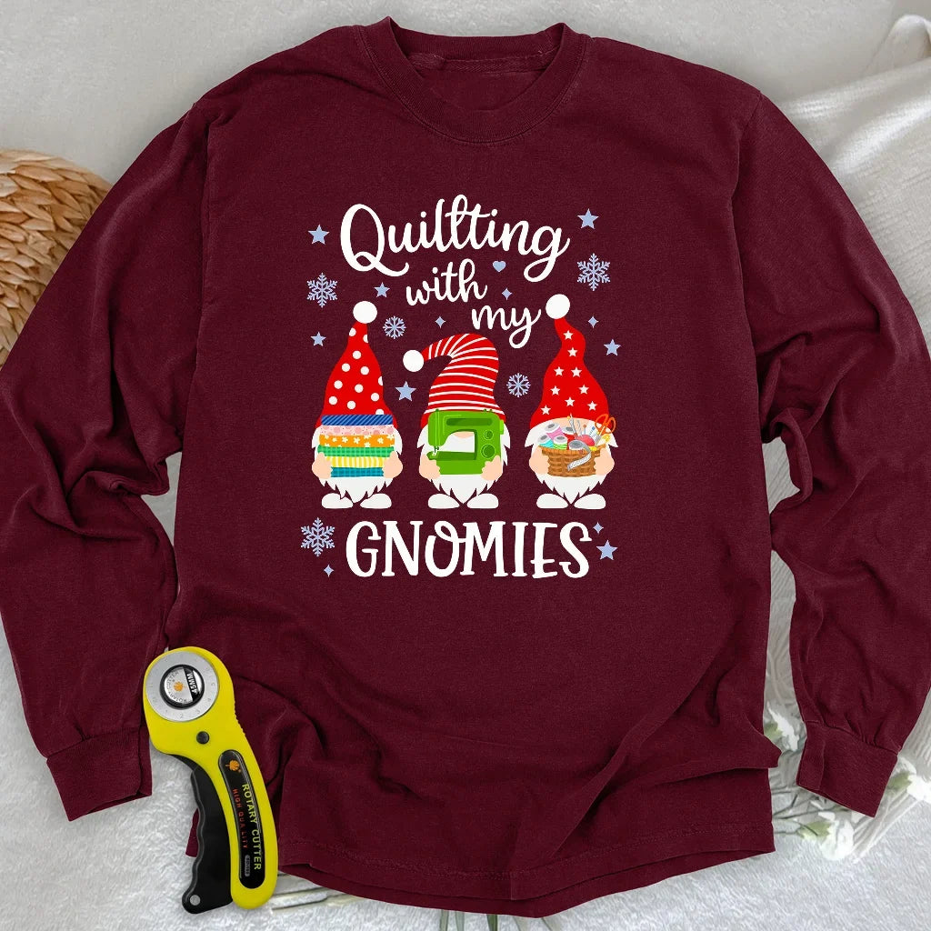 With My Gnomies Long Sleeve T-shirt