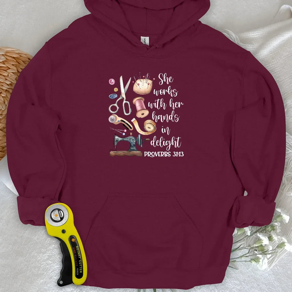 Work In Delight Hoodie