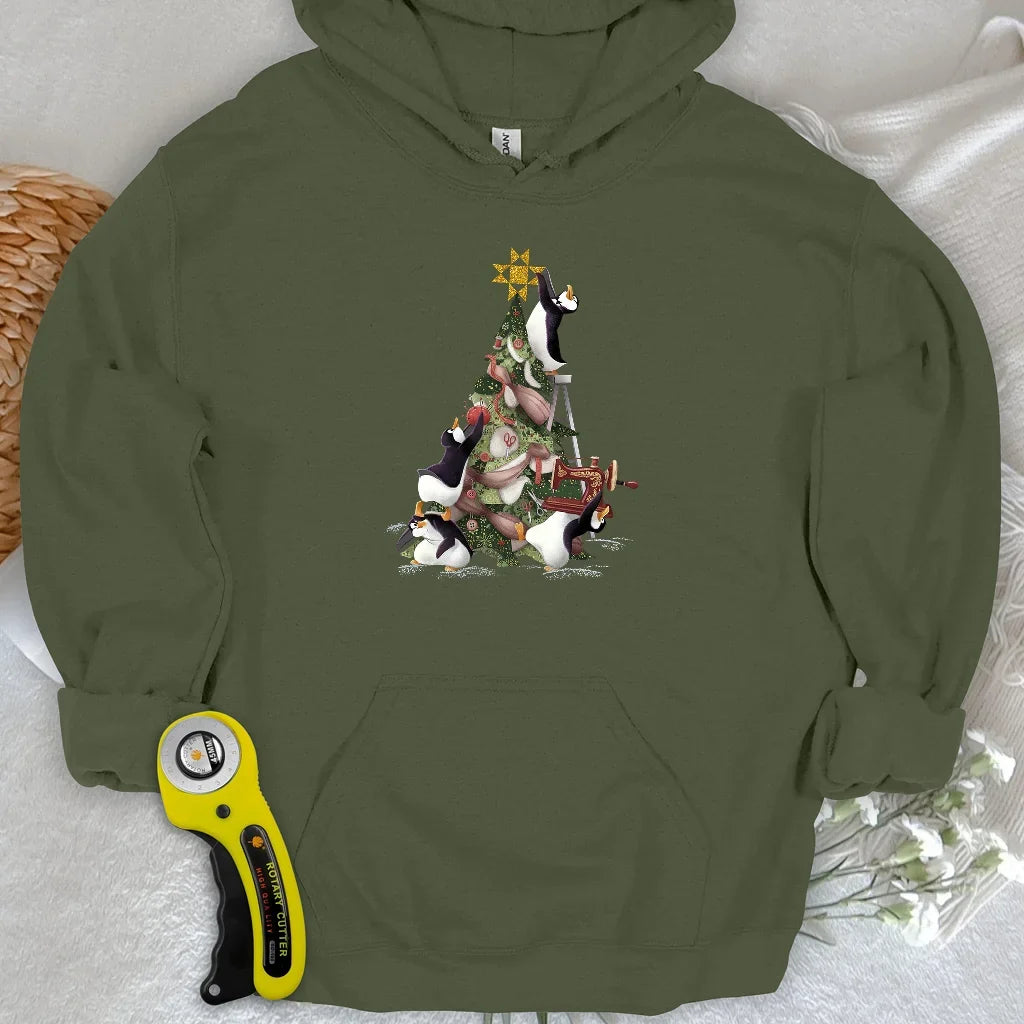 Blizzard Quilt Crew Hoodie