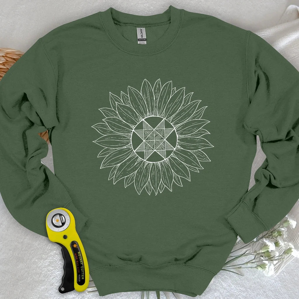 Block Sunflower Sweatshirt