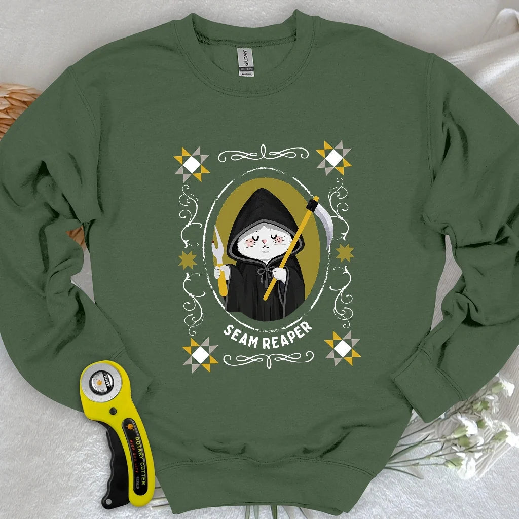 Cat Seam Reaper Sweatshirt