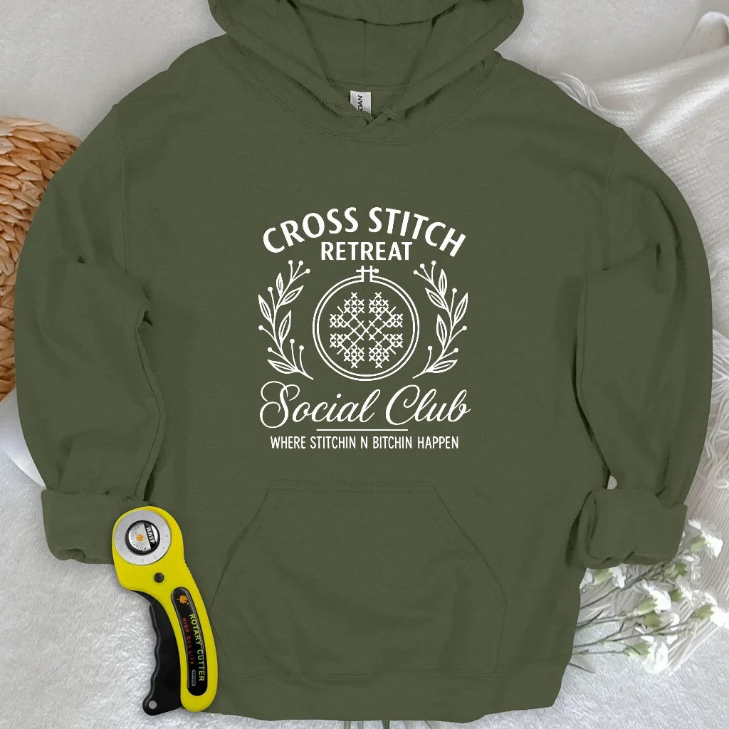 Cross Stitch Retreat Hoodie