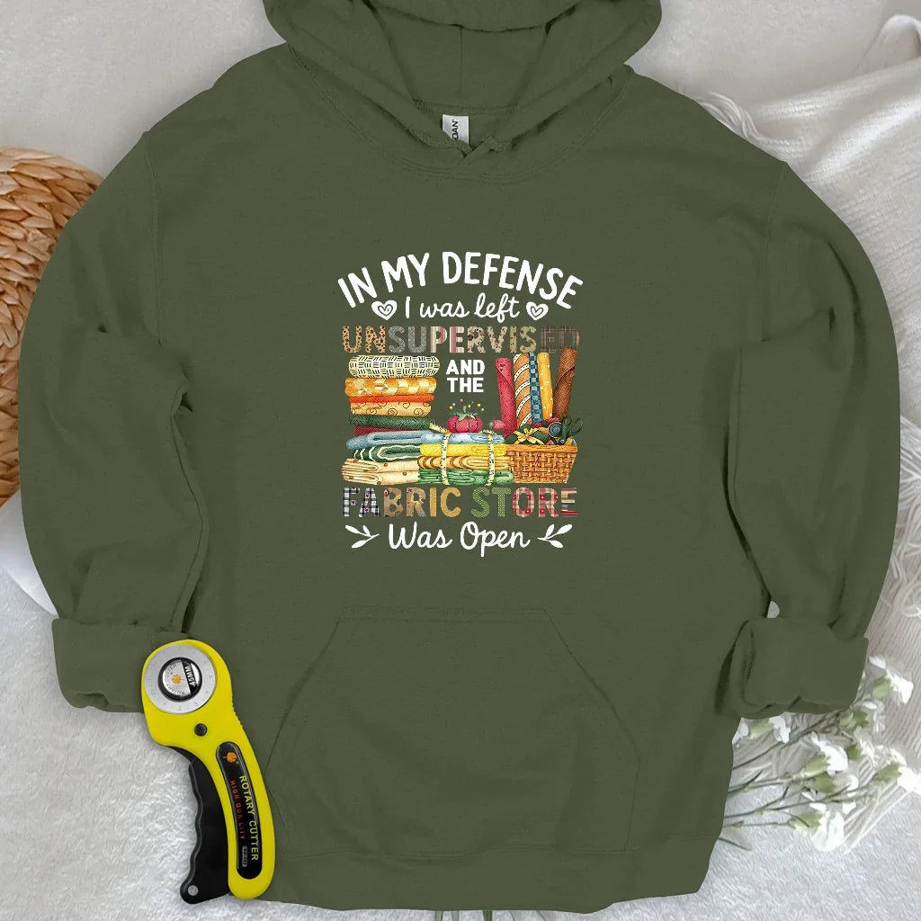 Fabric Mischief Hoodie