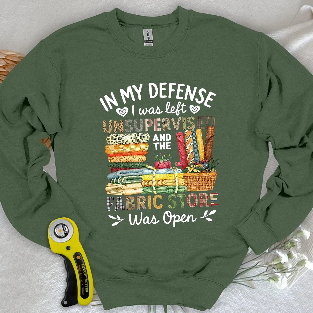 Fabric Mischief Sweatshirt