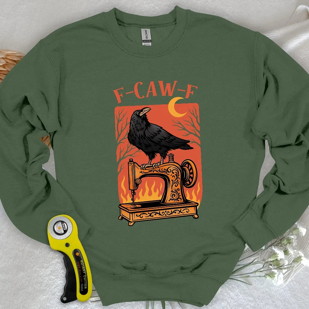 Fiery Stitch Sweatshirt