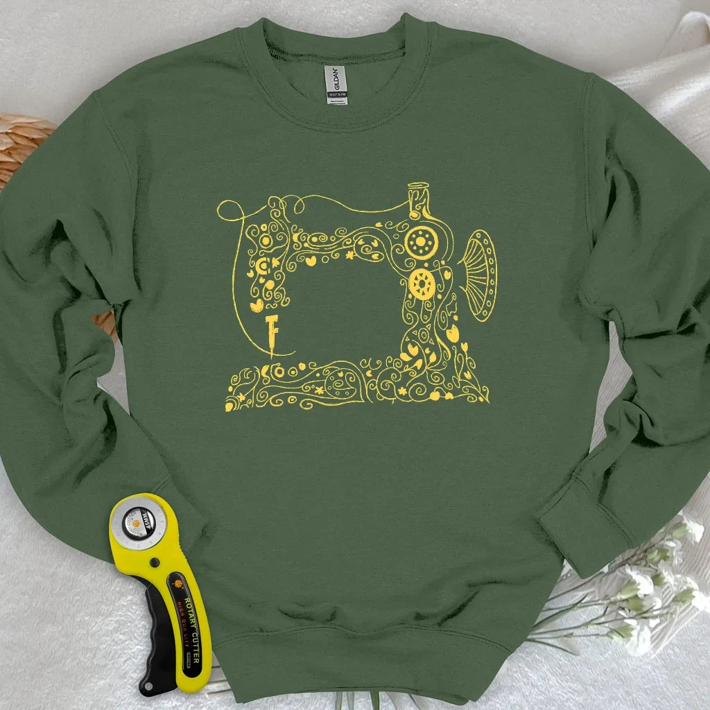 Goldwork Machine Sweatshirt