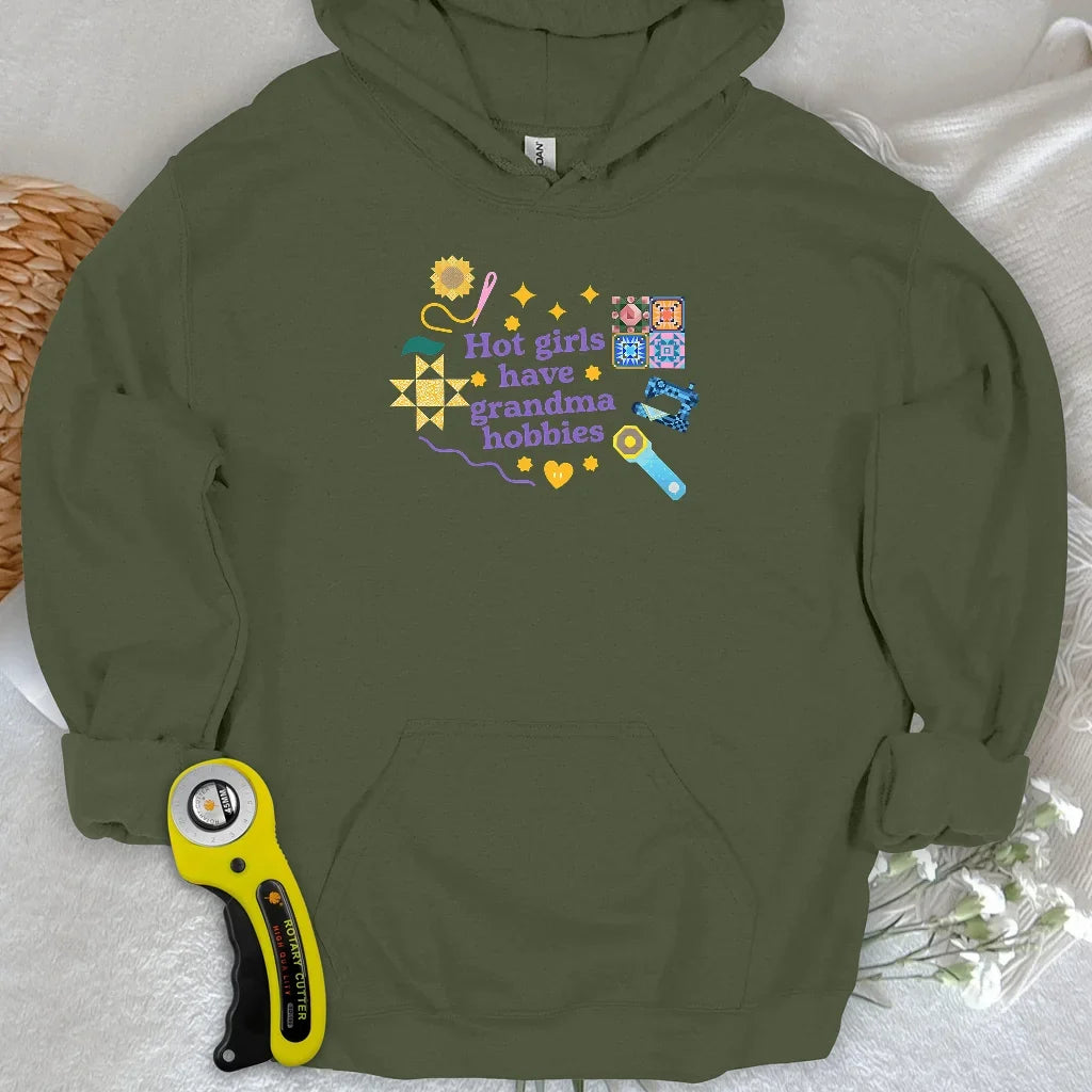 Grandma Hobbies Hoodie