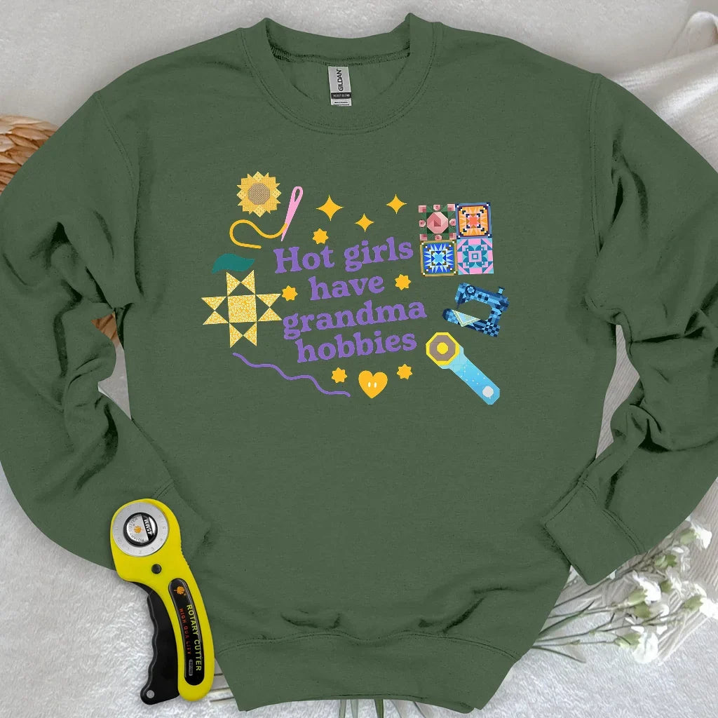 Grandma Hobbies Sweatshirt