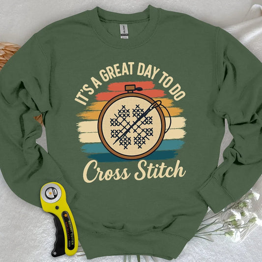 Great Day to Stitch Sweatshirt
