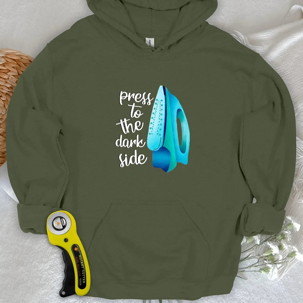 Press to the dark side Hoodie