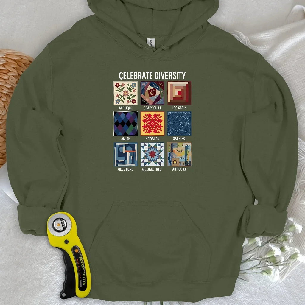 Patchwork Diversity Hoodie