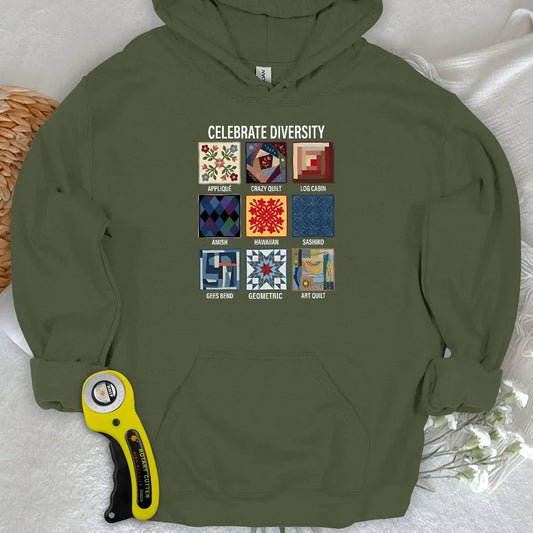 Patchwork Diversity Hoodie