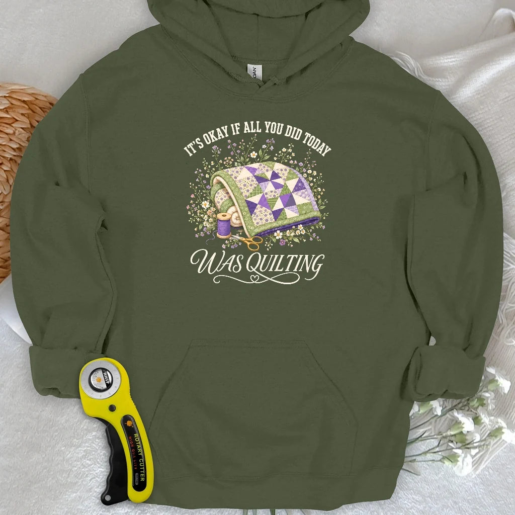 Quilt All Day Hoodie