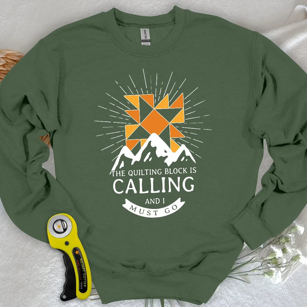 Quilt Block Calling Sweatshirt