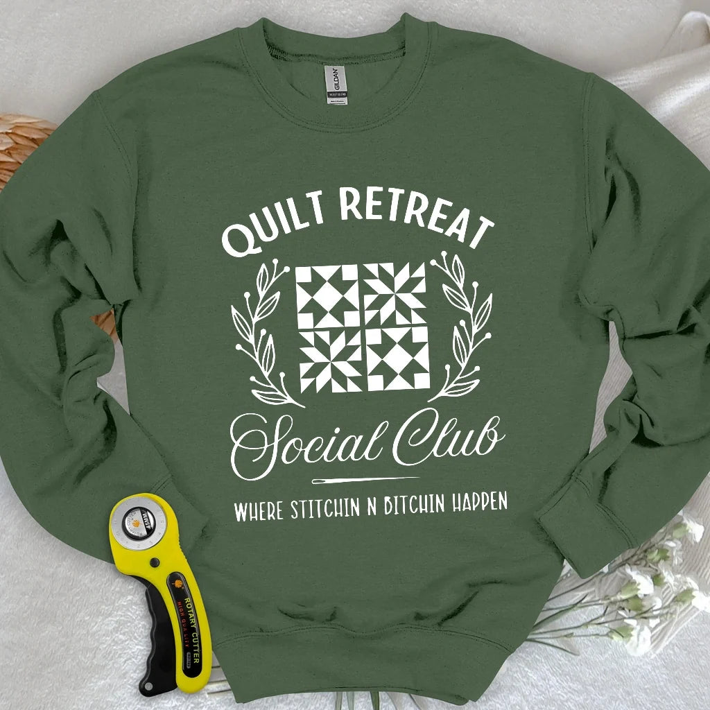 Quilt Retreat Sweatshirt