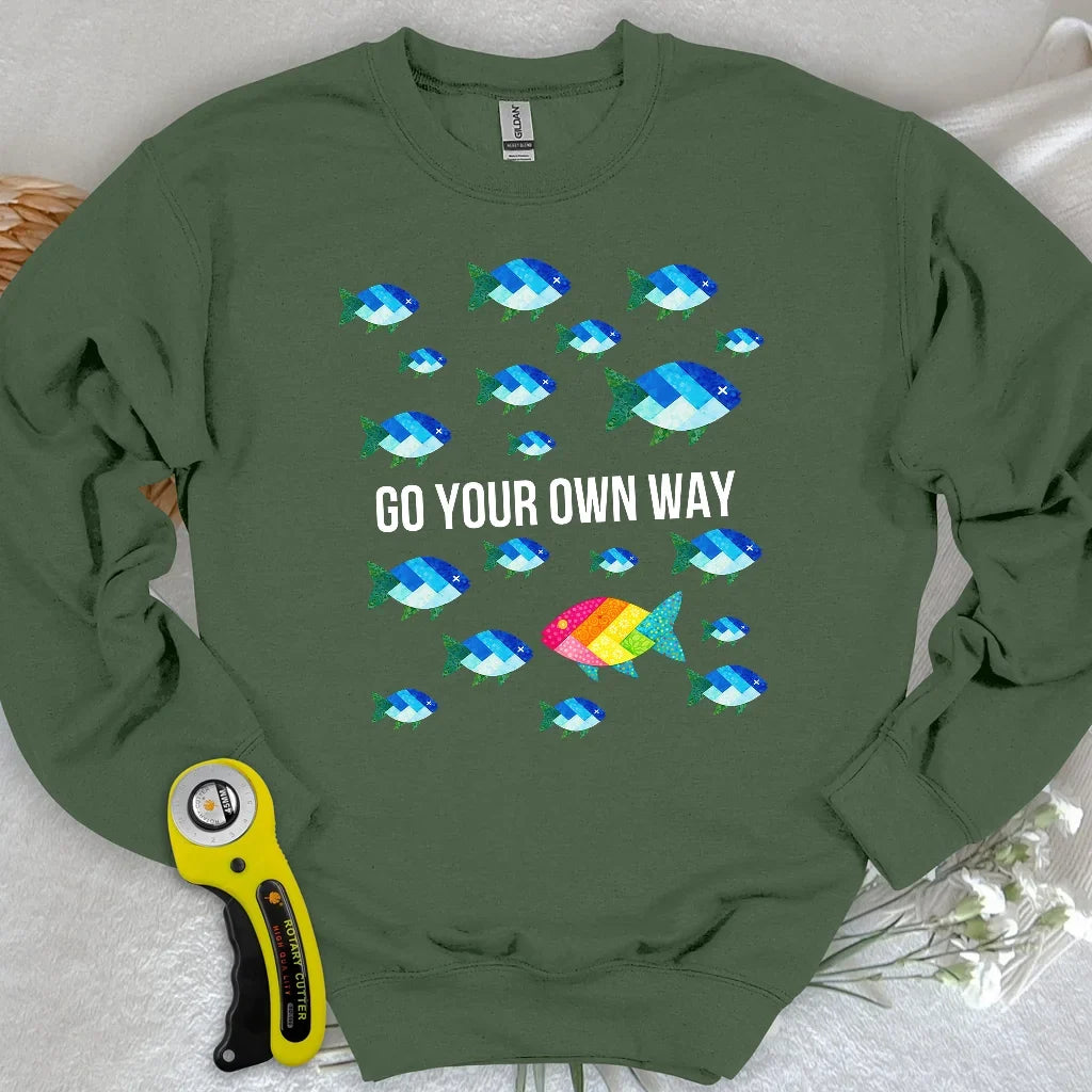 Quilter Individuality Sweatshirt
