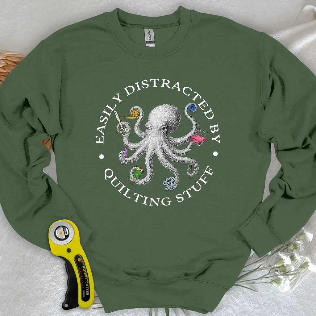 Quiltin Stuff Sweatshirt