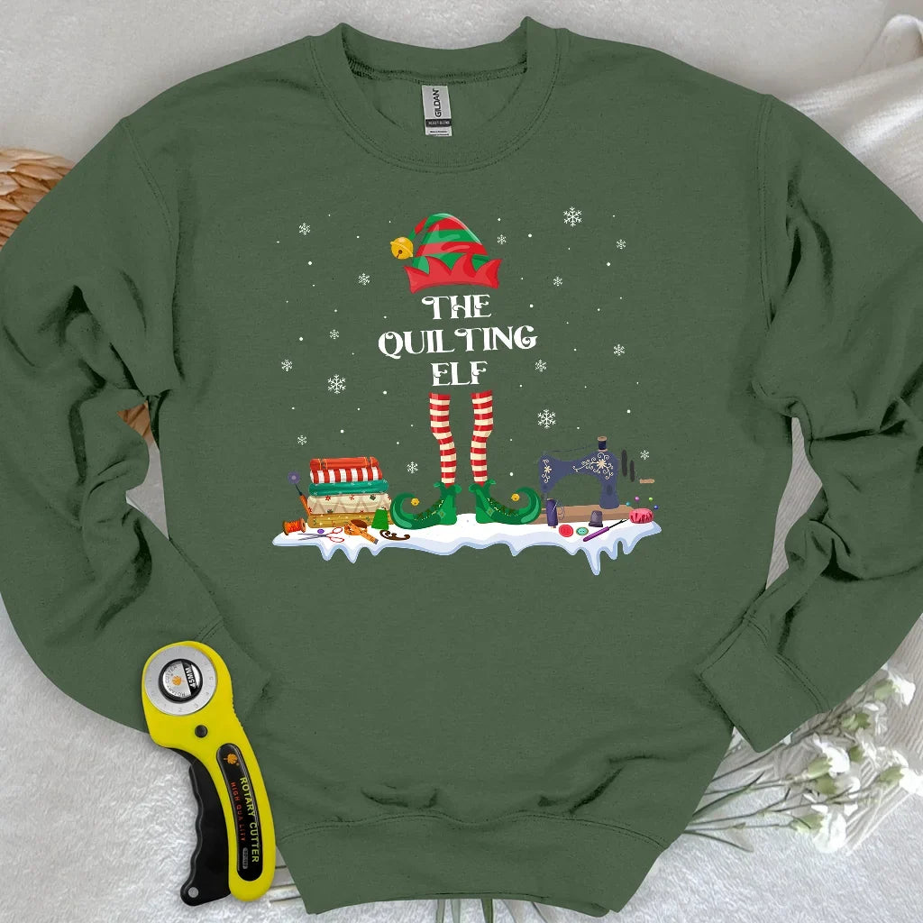 Quilting ELF Sweatshirt