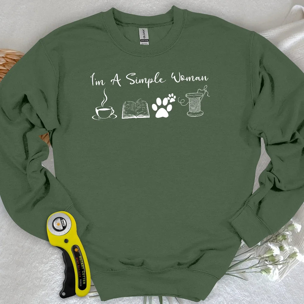 Quilting Woman Sweatshirt