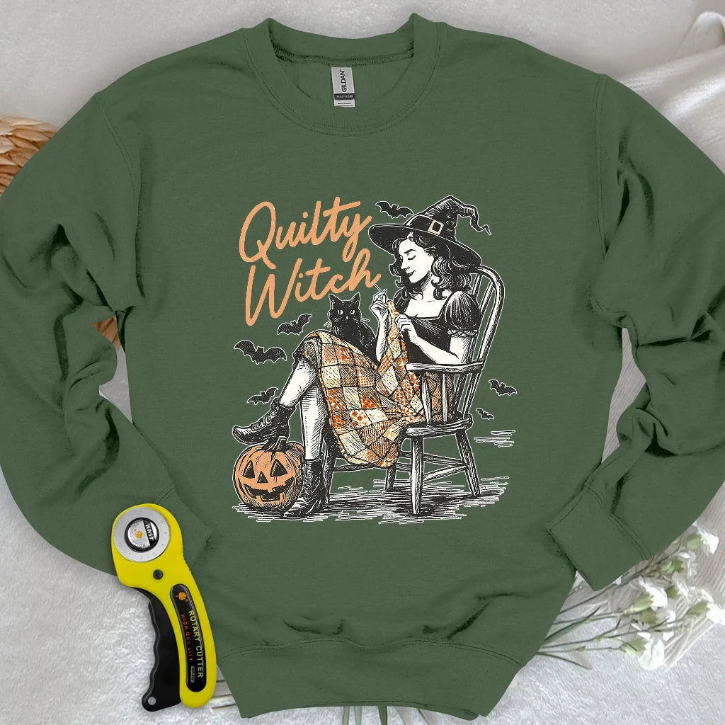 Quilty Witch Sweatshirt