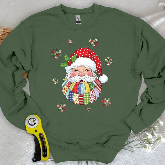 Santa Claus Patch Sweatshirt