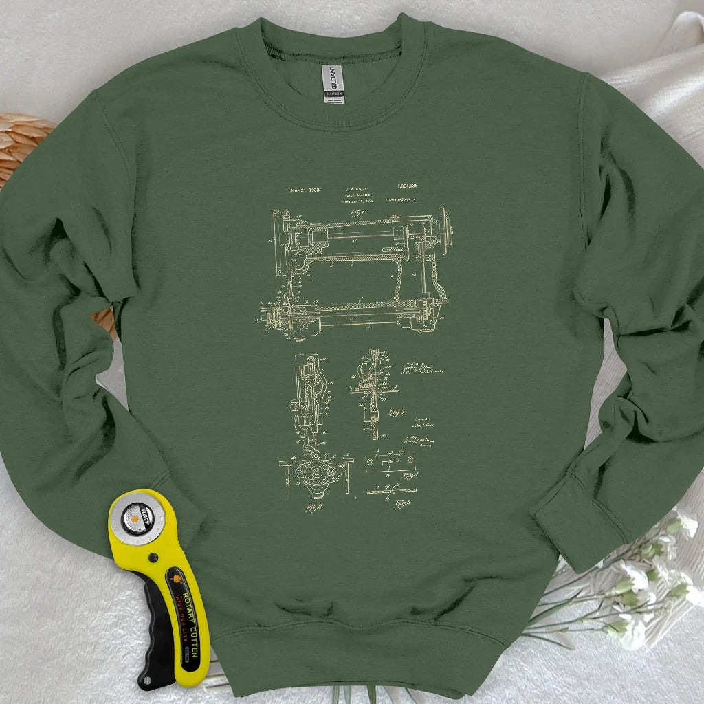 Sewing Pattern Sweatshirt
