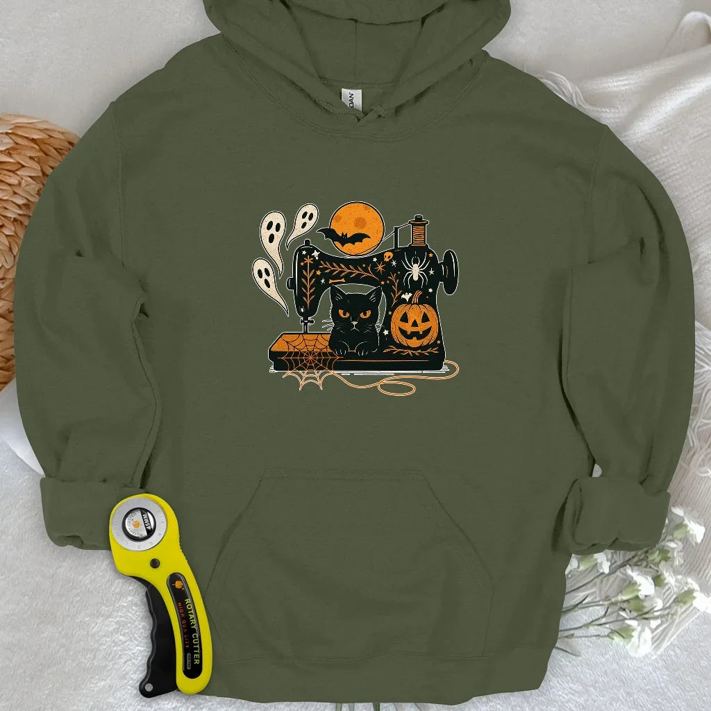 Sewn in Shadow Hoodie