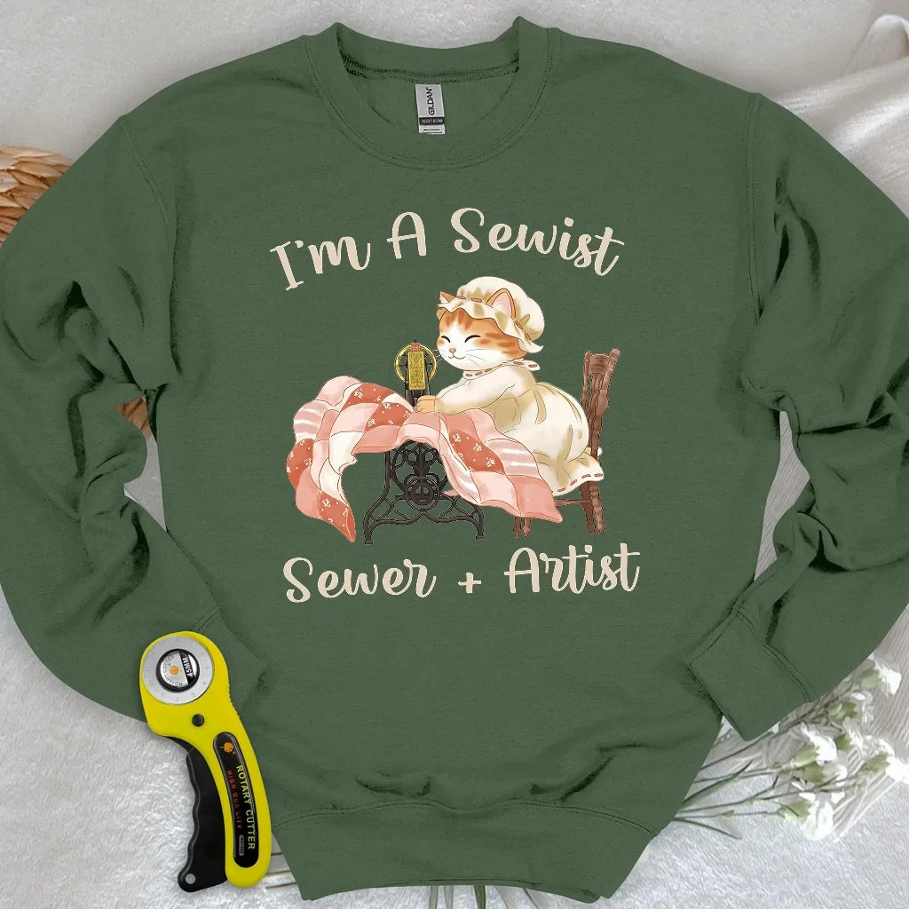 Stitching Serenity Sweatshirt