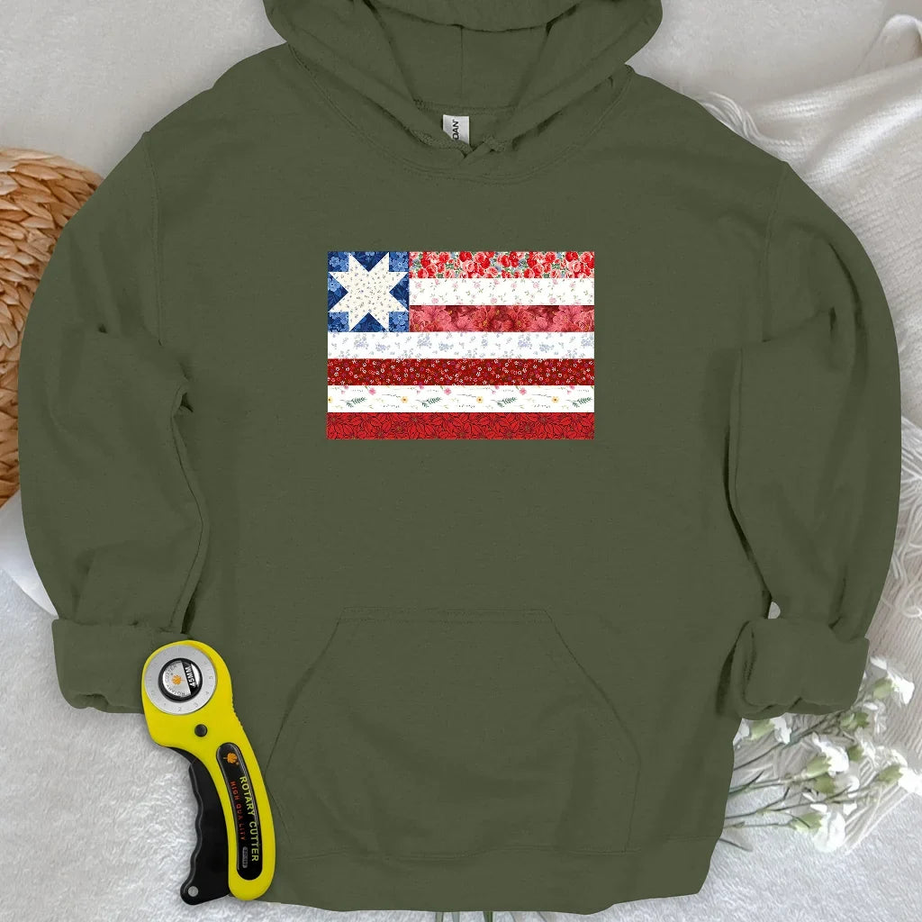USA Star Flag Hoodie