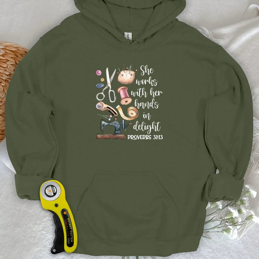 Work In Delight Hoodie
