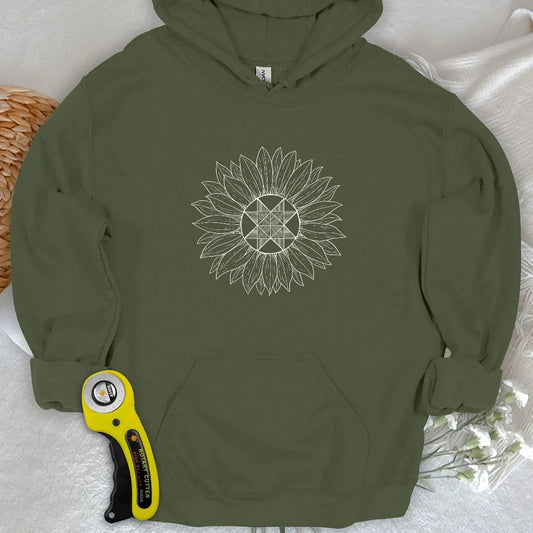 Block Sunflower Hoodie