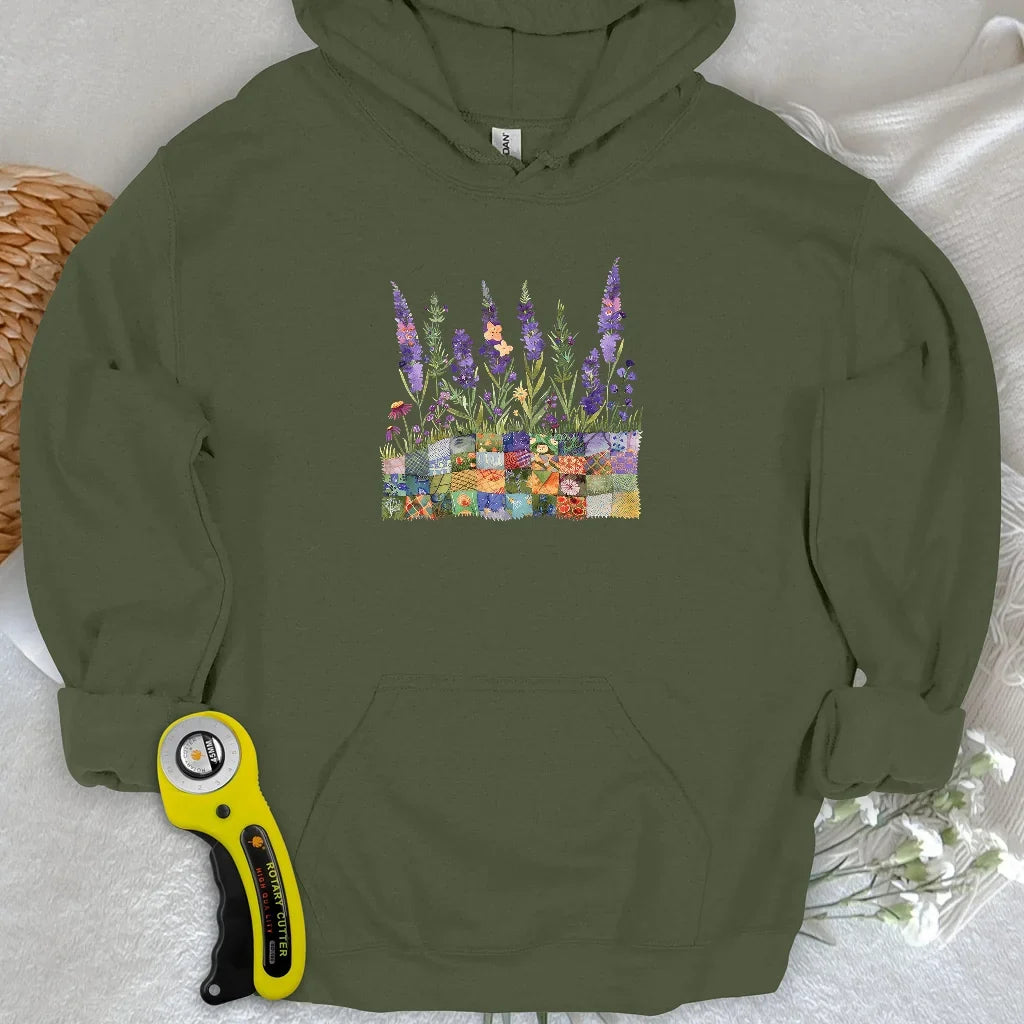 Quilting field Hoodie