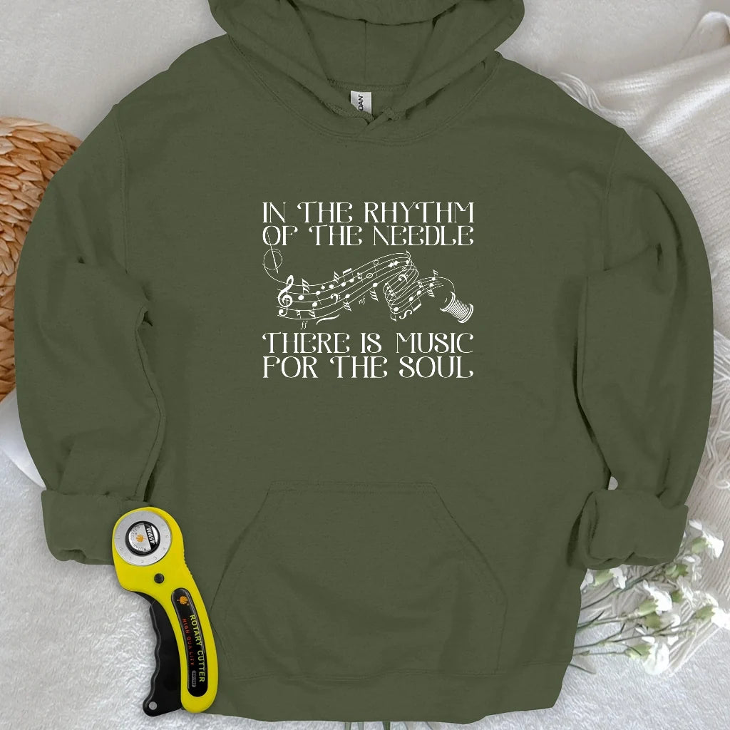 Rhythm Of Needle Hoodie