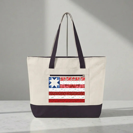 USA Star Flag Tote