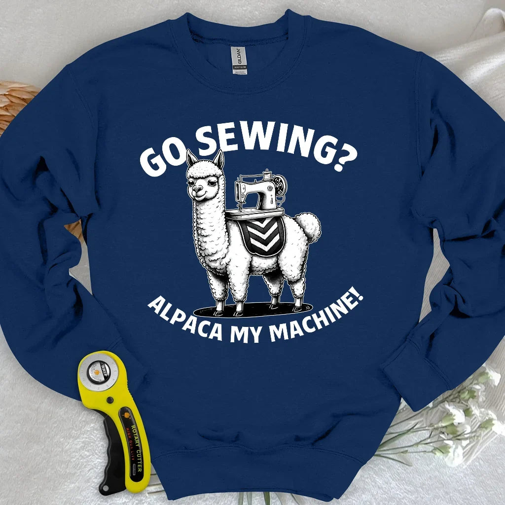 Alpaca Machine Sweatshirt