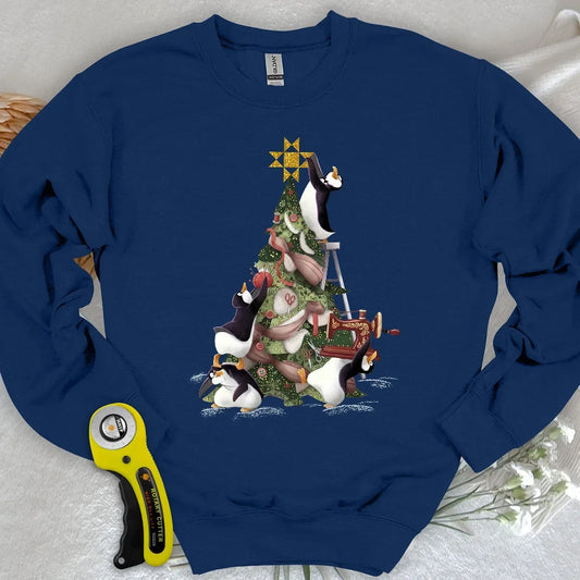 Blizzard Quilt Crew Sweatshirt