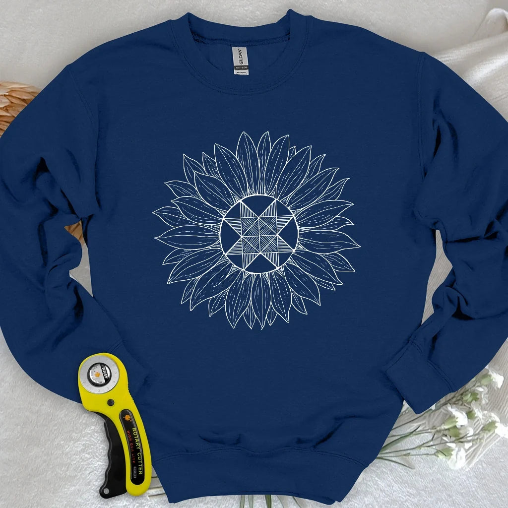 Block Sunflower Sweatshirt