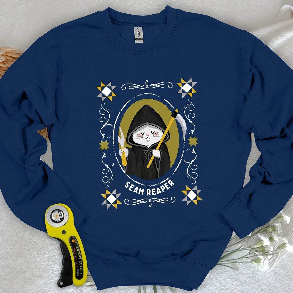 Cat Seam Reaper Sweatshirt