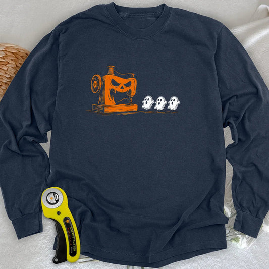 Demon Stitch Machine Long Sleeve T-shirt