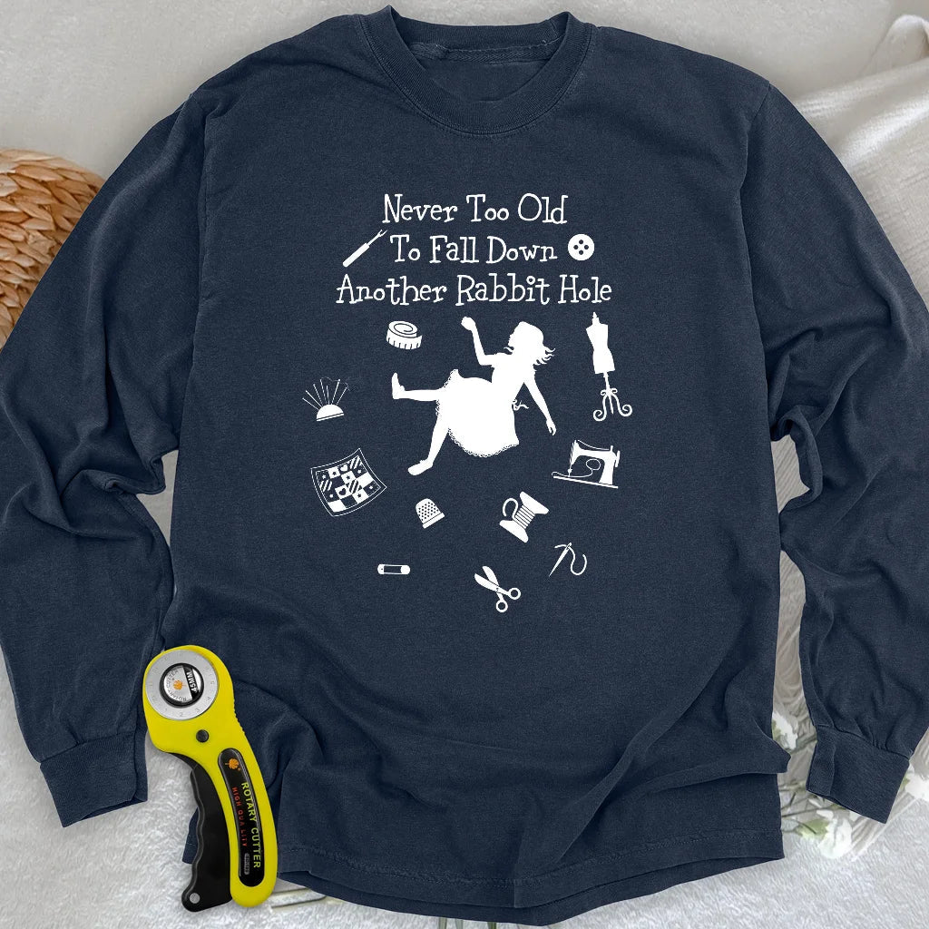 Down The Rabbit Hole Long Sleeve T-shirt