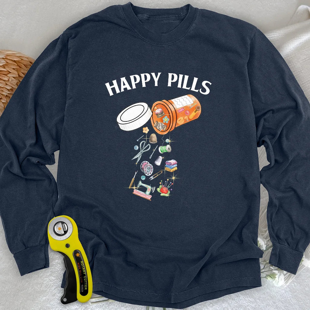Happy pills Long Sleeve T-shirt