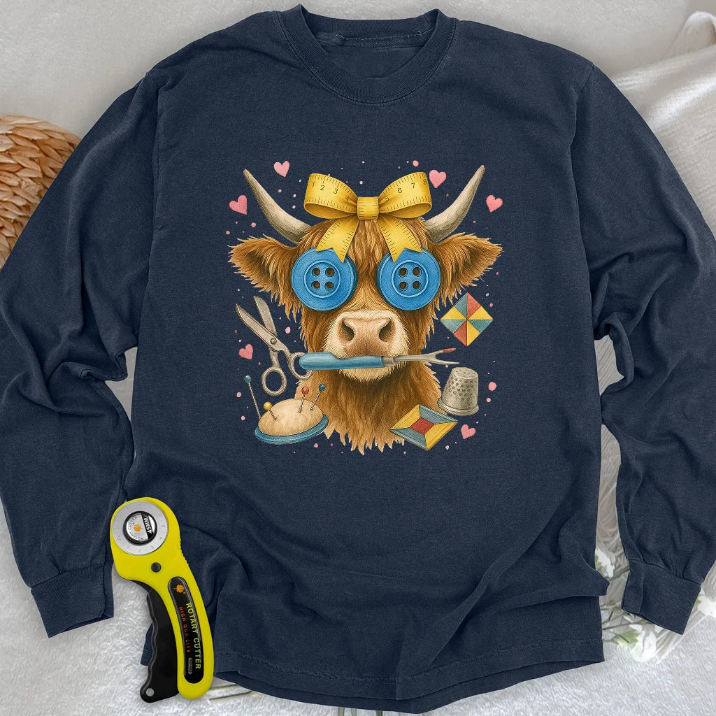 Highland Cow Long Sleeve T-shirt