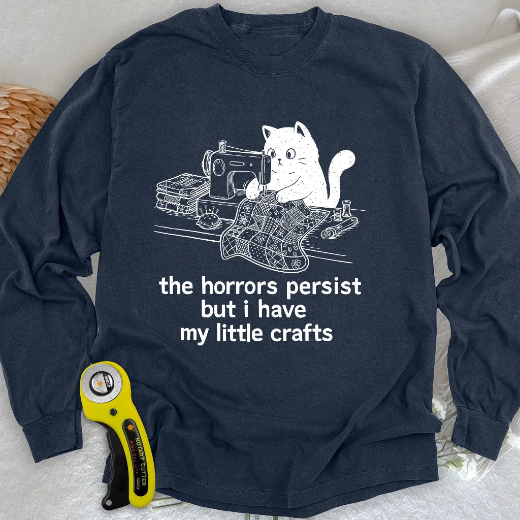 Little Crafts vs. The World Long Sleeve T-shirt