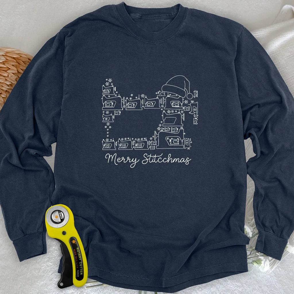 Merry Stitchmas Long Sleeve T-shirt