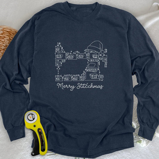 Merry Stitchmas Long Sleeve T-shirt