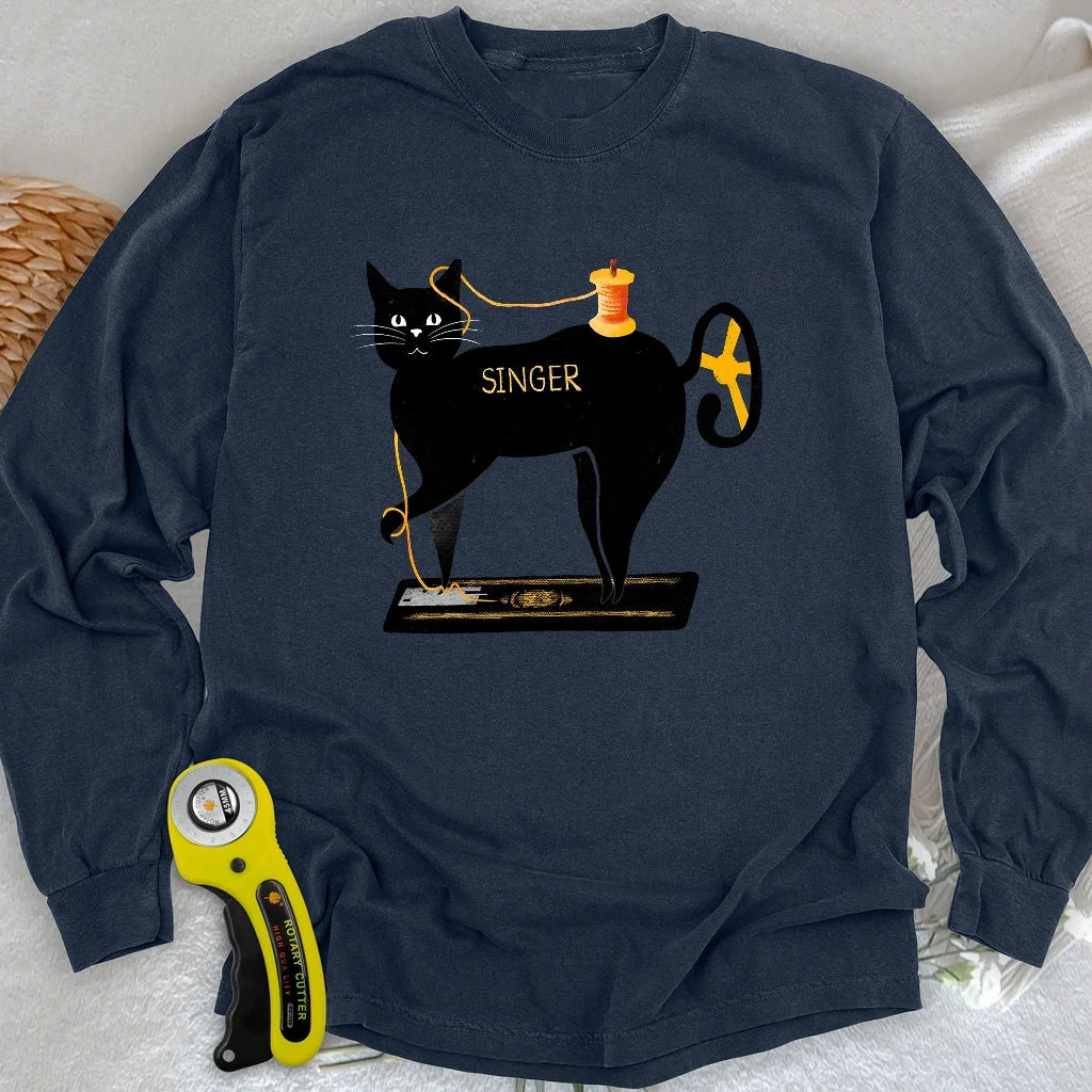 Mewing machine Long Sleeve T-shirt