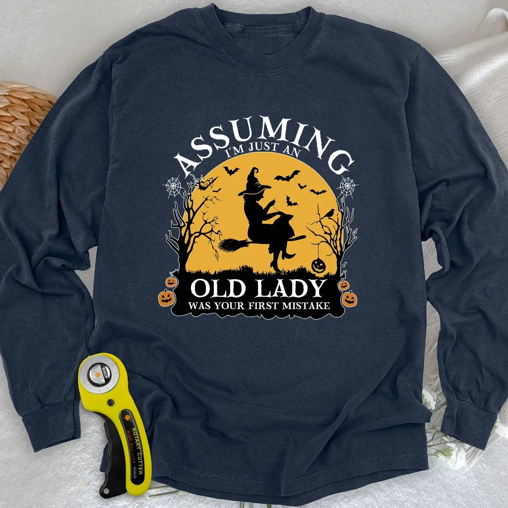 Old Lady Long Sleeve T-shirt