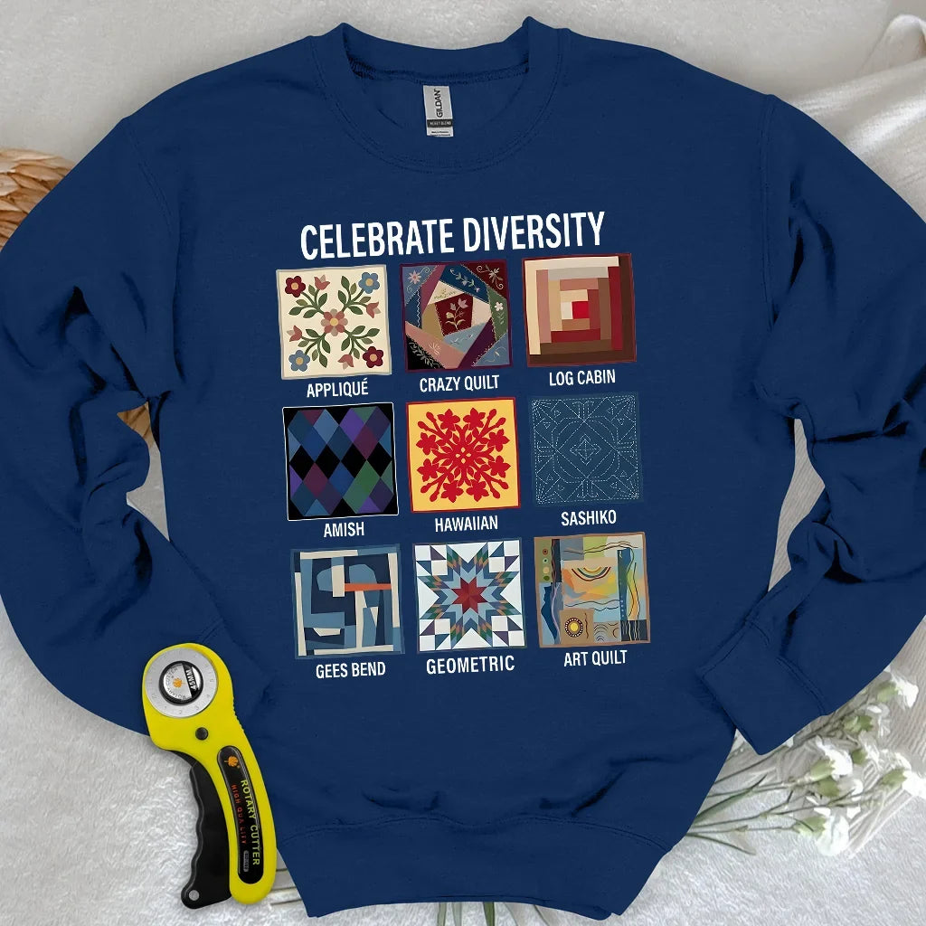 Patchwork Diversity Sweatshirt