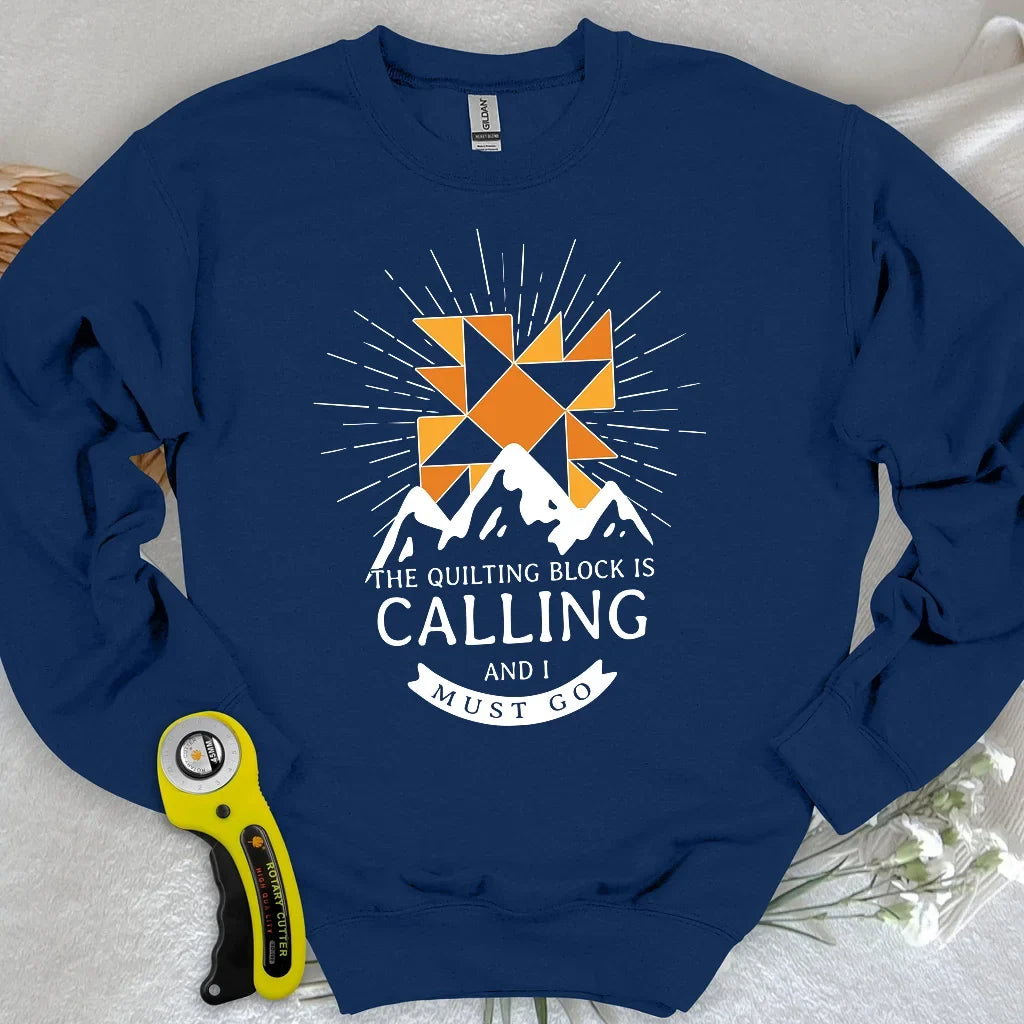 Quilt Block Calling Sweatshirt